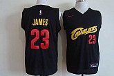 Nike Cleveland Cavaliers #23 Lebron James Black Stitched Jersey,baseball caps,new era cap wholesale,wholesale hats